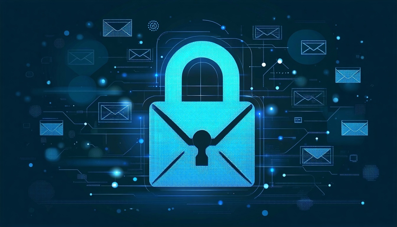 créer un cadenas représentant la sécurité de l'envoi de courriels Message Authentication Reporting Conformance-3