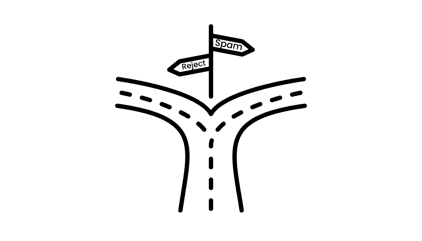 Rejet de spam DMARC